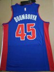 Maillot de Basket #45 Doumbouya Pistons Bleu